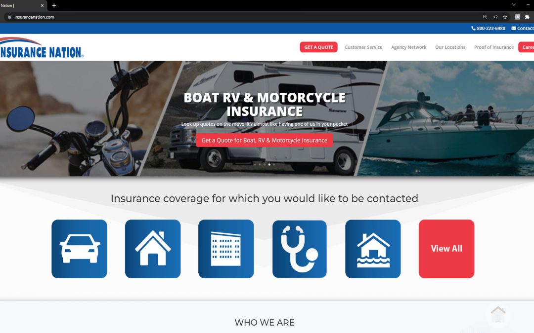 Insurance Nation Website